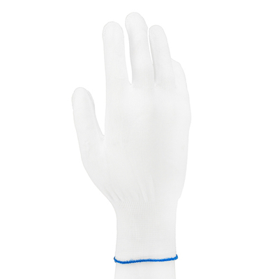 Перчатки Нейлон, 13 класс, белые, XL
