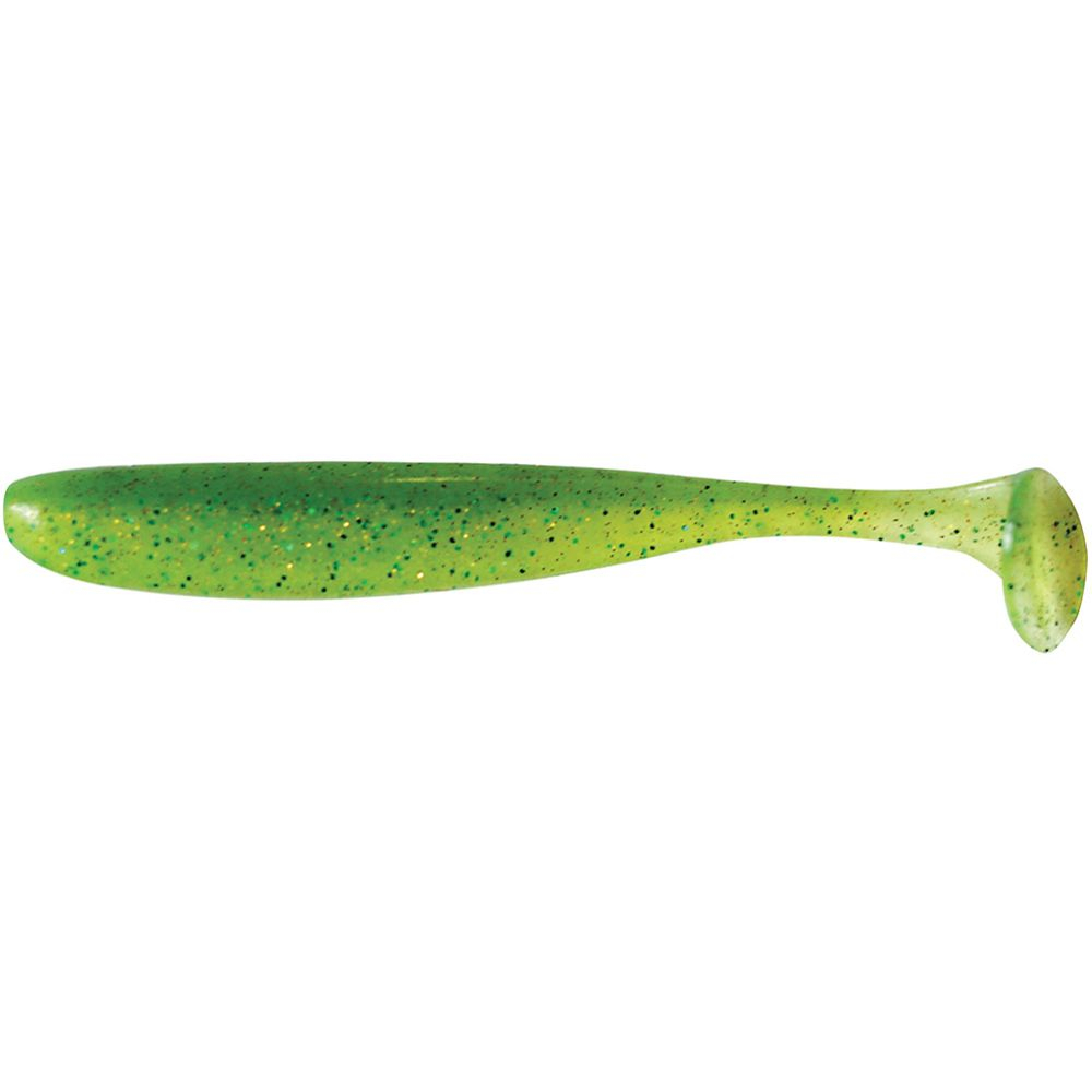 Приманка силиконовая Keitech Easy Shiner 6.5" #PAL01S Chartreuse Red Flake