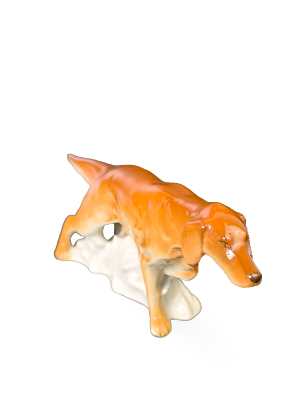 Фарфоровая статуэтка "Ирландский сеттер" ЛФЗ