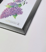 Фоторамка пластиковая 15х21 серебристая, фактура чешуя, арт. 1521.695306