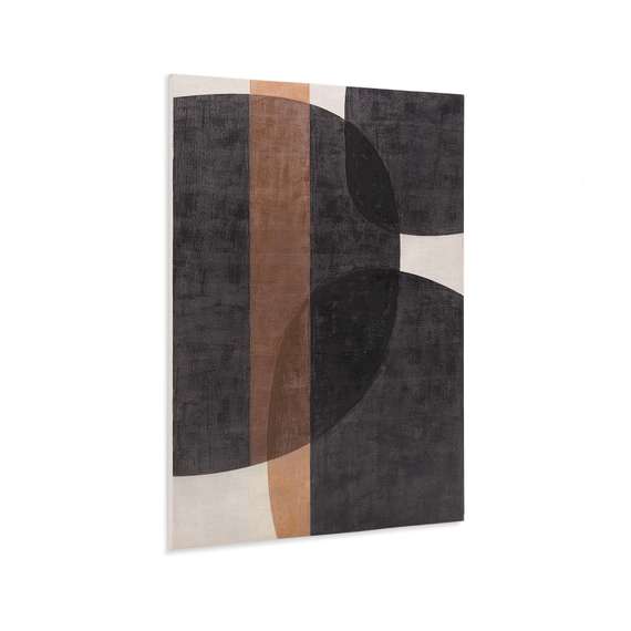 Tonol коричневый абстрактный холст 140  x 180 см