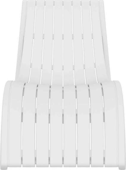 Шезлонг Slim белый