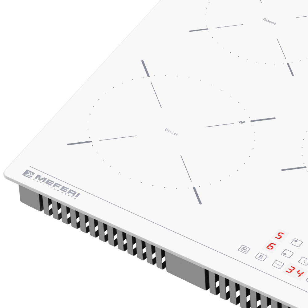 Индукционная варочная панель Meferi MIH453WH POWER фото 6