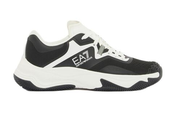 Мужские кроссовки теннисные EA7 Unisex Sneaker - black/white/laurel wreath