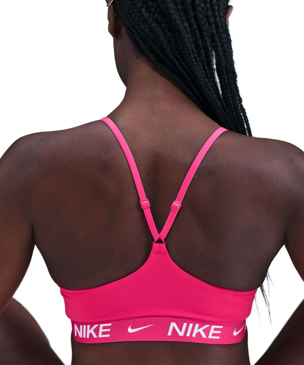Теннисный бюстгальтер Nike Indy Light Support Padded Adjustable Sports - rush pink