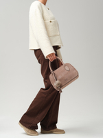 Замшевая сумка Polly DBR 31348 капучино