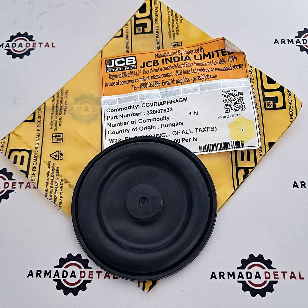 Диафрагма сапуна | 320/07633, 320/07606 | JCB