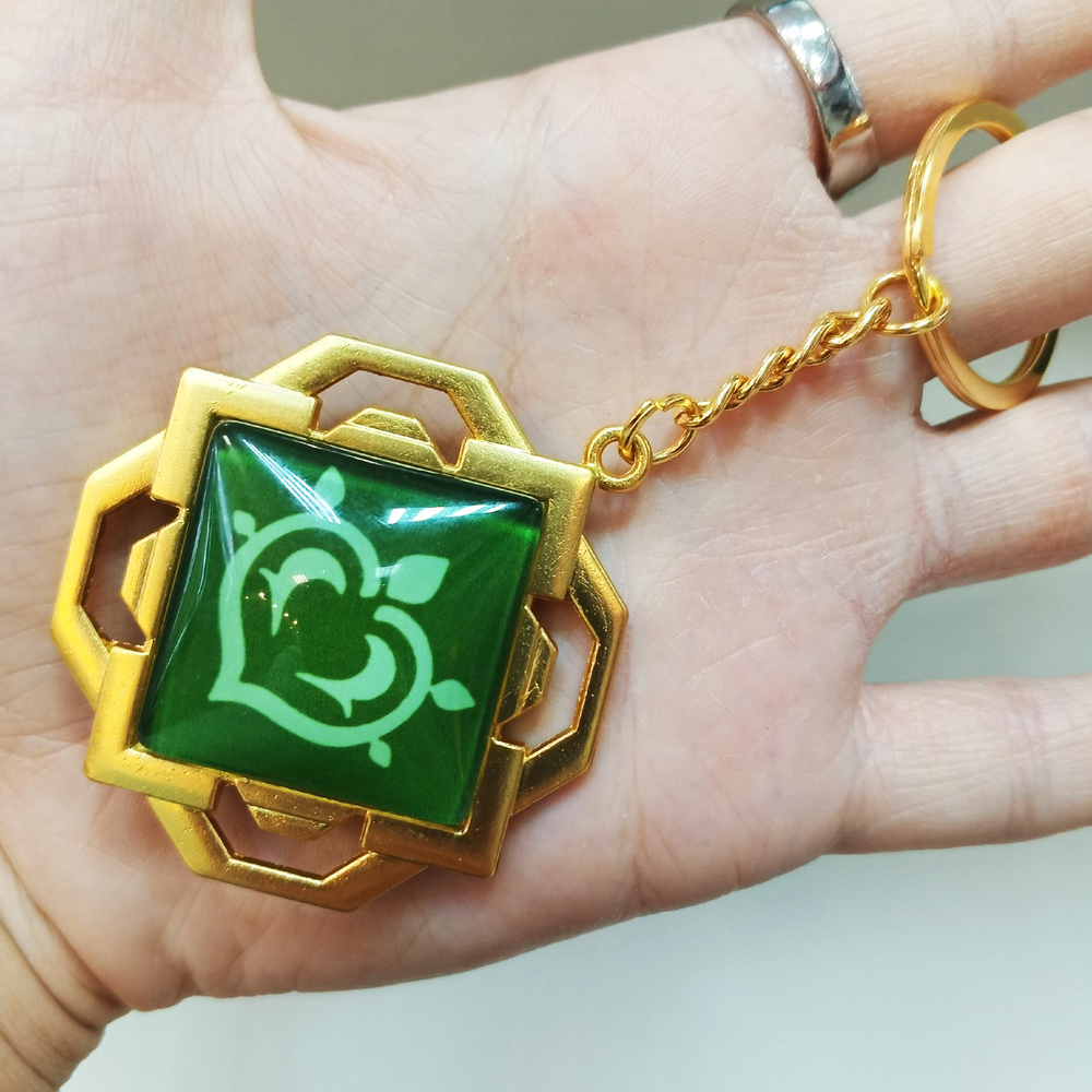 Брелок светящийся "Genshin Impact / Геншин - Ли Юэ"