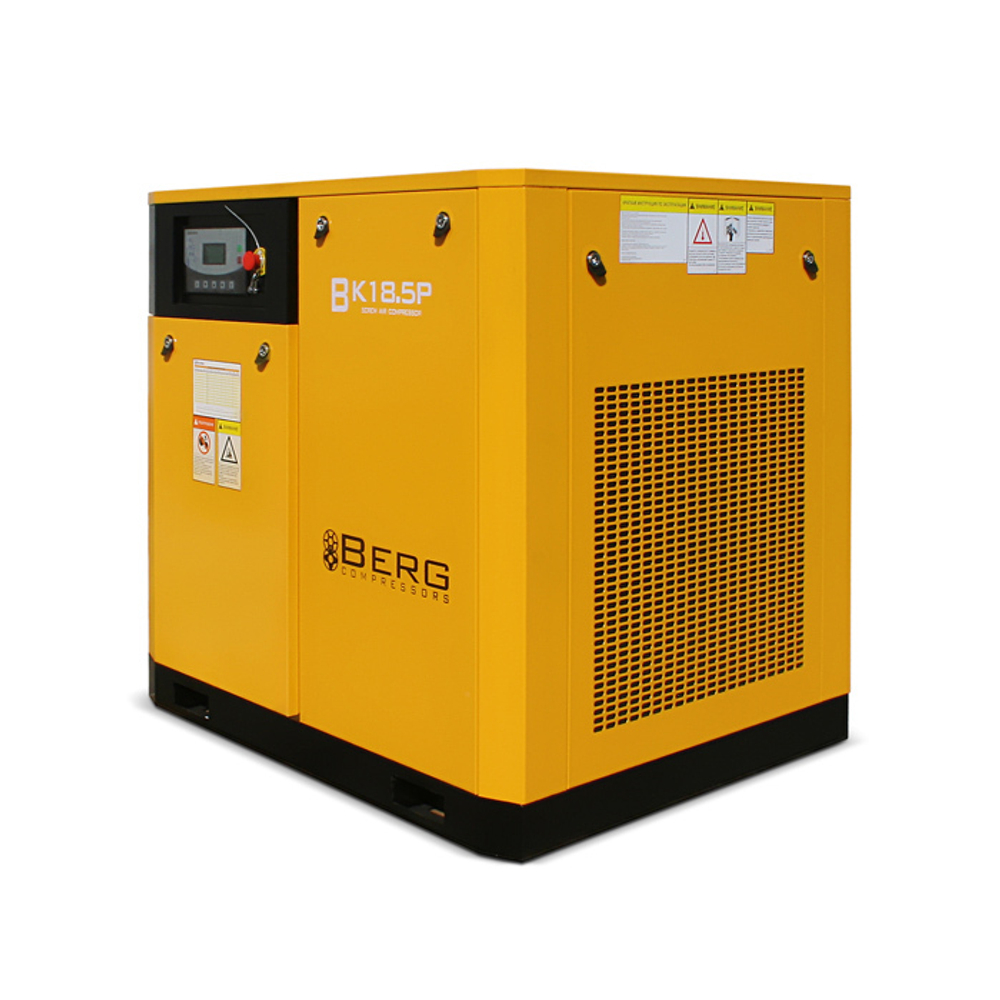 Винтовой компрессор berg вк-18.5р ip54 12 бар