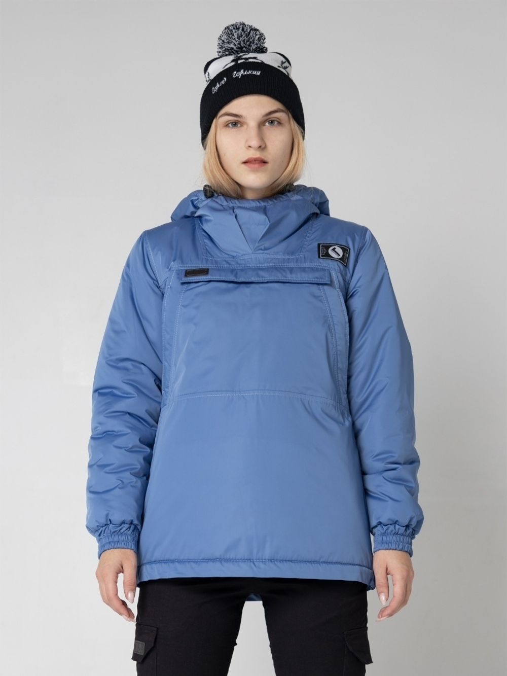 Анорак женский зимний Город Горький голубой
