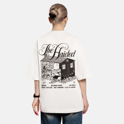 Футболка HAIDED TRUE CRIME Ecru