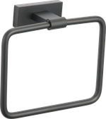 88040-C Кольцо для полотенца (ЧЕРНЫЙ) GANZER (20/1шт)