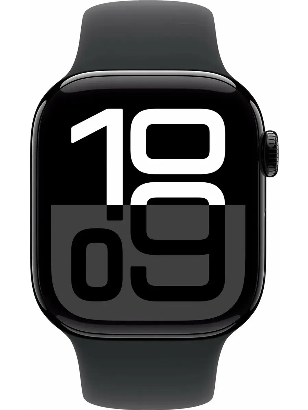 Смарт часы Apple Watch S10, 42mm, Black, Sport Band, S/M.