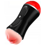 Двусторонний мастурбатор в тубе вагина-рот (Цвет: телесный)