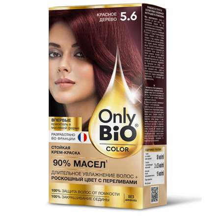 Крем краска Only Bio Color Красное дерево 5.6 115 мл