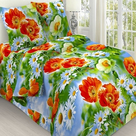 Комплект постельного белья "П37. 2135", бязь, 100% хлопок.