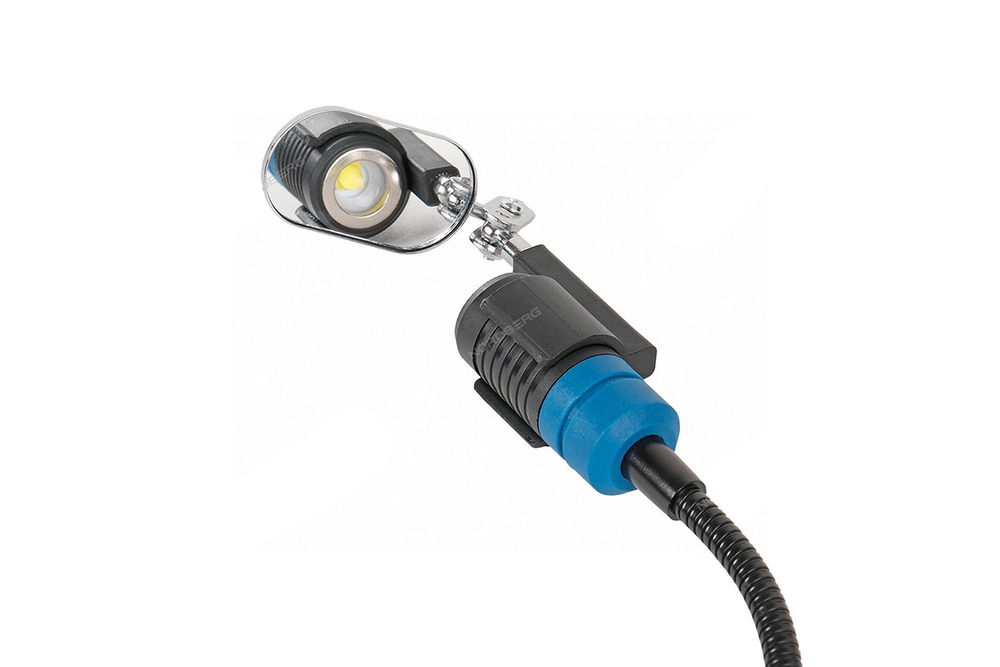 NORDBERG (1931) Фонарь светодиодный гибкий, аккумуляторный, с 2-мя зеркалами