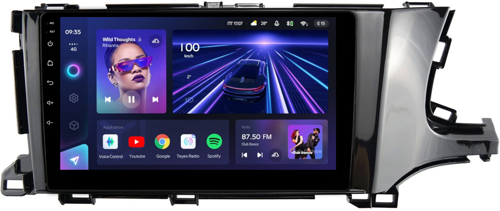 Магнитола для Honda Shuttle 2 2015-2023 - Teyes CC3 Android 10, ТОП процессор, 4/32 Гб, CarPlay, SIM-слот