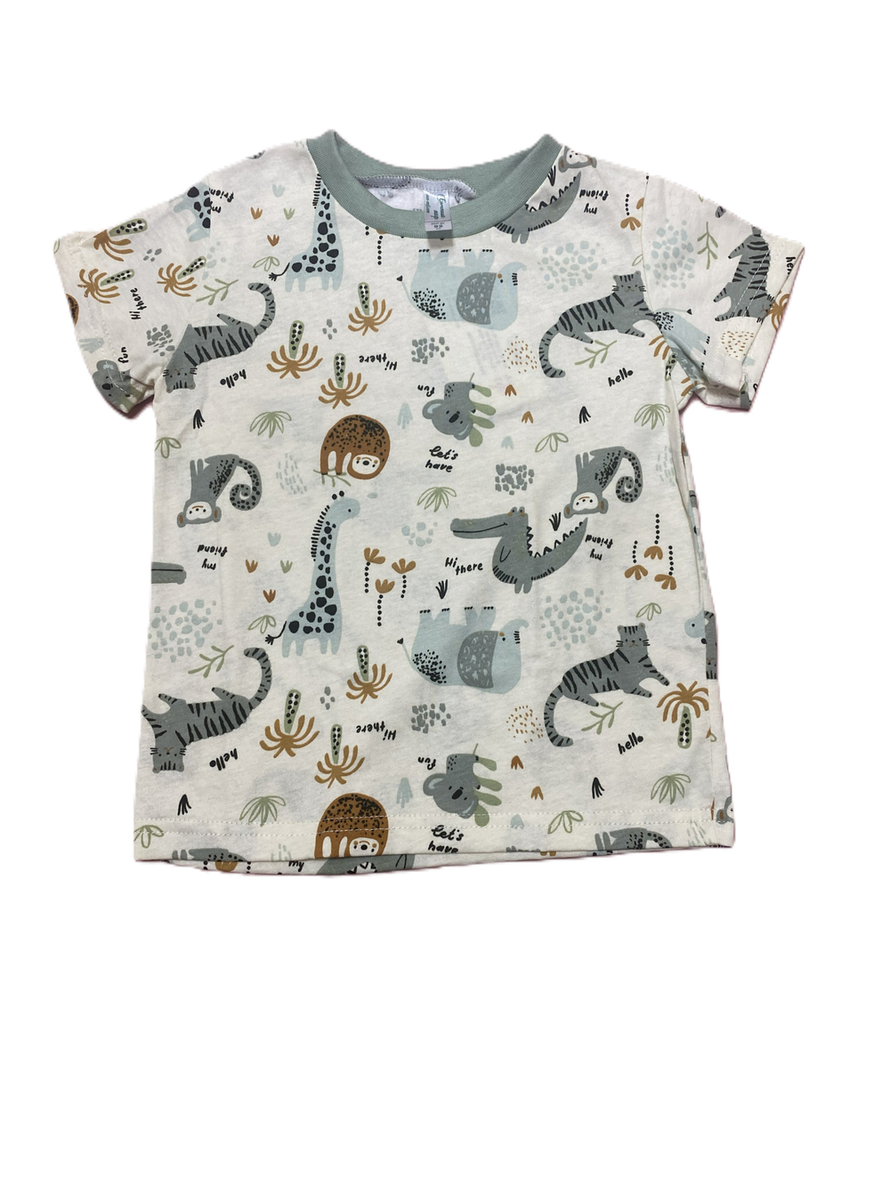 Футболка на мальчика из кулирки (100% хлопок) на рост 92 см