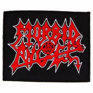 Нашивка Morbid Angel logo (90X110)