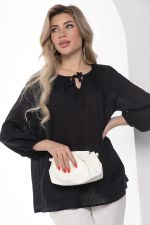 Блуза "Кантри" (черная) Б8962 LT Collection