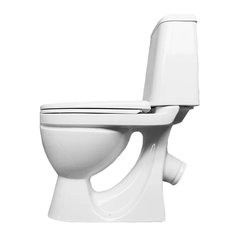 Унитаз-компакт "Идеал" комфорт (кос, нижн, 2кн.арм.Oliveira, сид.дюро М/ЛИФТ) (Sanita)