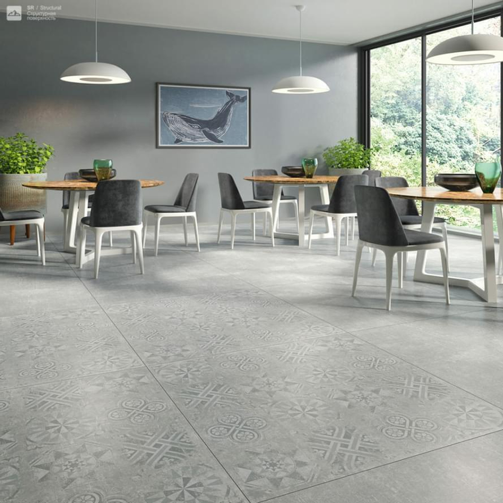 Idalgo Granite Stone Cement Бежевый SR Декор 59.9x120