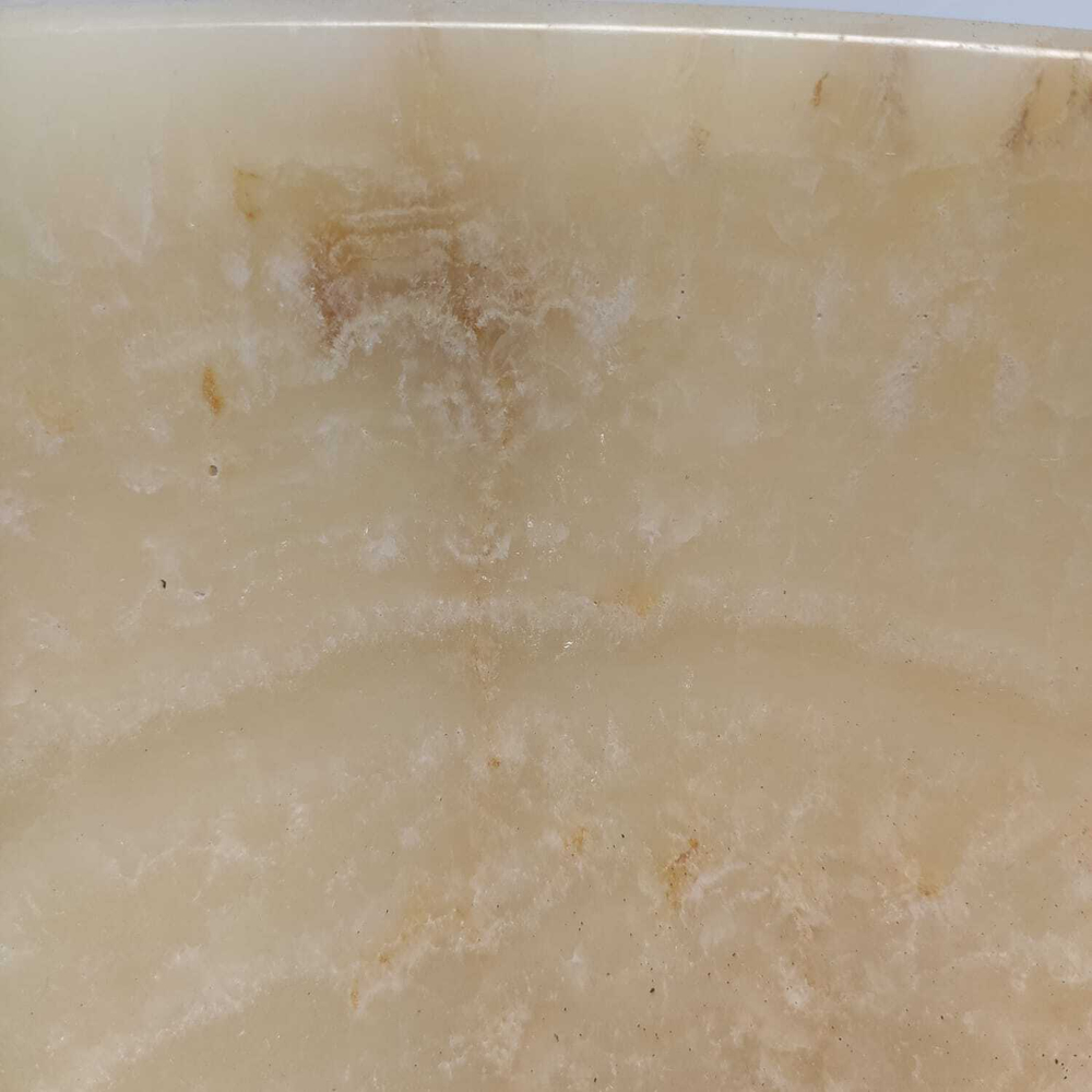 Раковина из оникса Bowl Yellow TinLip BO-61091 40*40*15