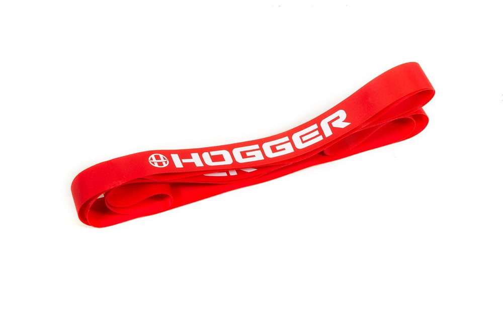 Ободная лента HOGGER 27.5" x 20мм, нейлоновая, красная (20)