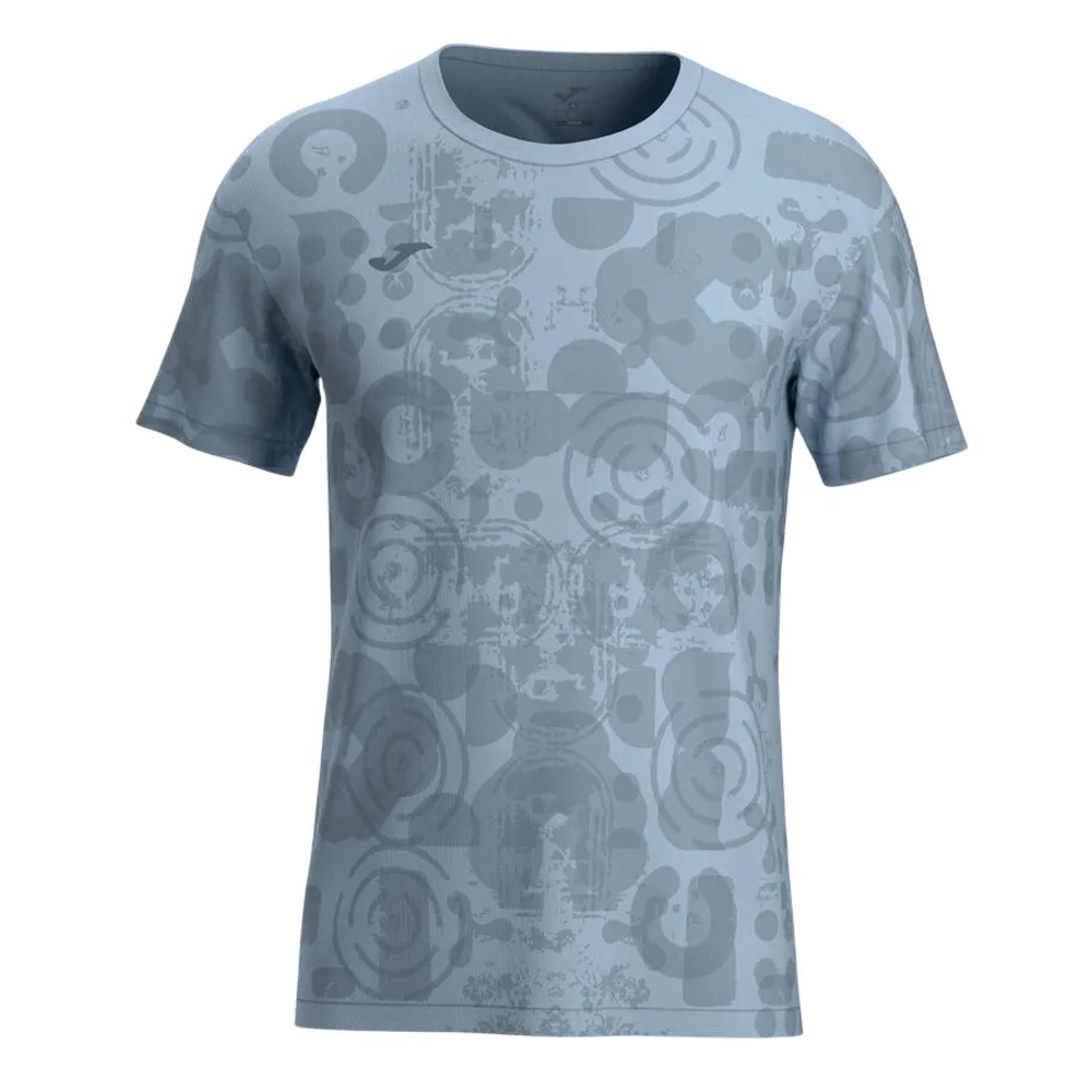 Теннисная футболка Joma Challenge Short Sleeve - sky blue