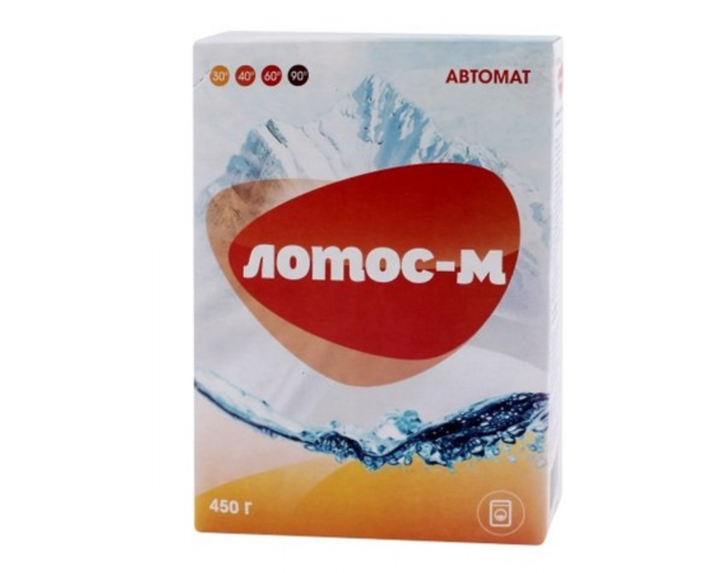 Стиральный порошок Лотос автомат для цветного белья 450 гр.