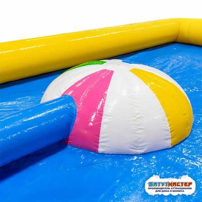 Надувной квадратный бассейн «Уточка», 15×15×2,5 м