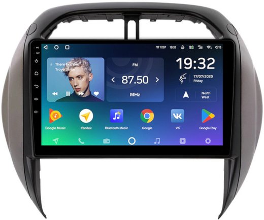 Магнитола для Toyota RAV4 2 2003-2005 - Teyes SPRO+ монитор 9" IPS на Android 10, ТОП процессор, 4Гб+32Гб, 4G SIM-слот