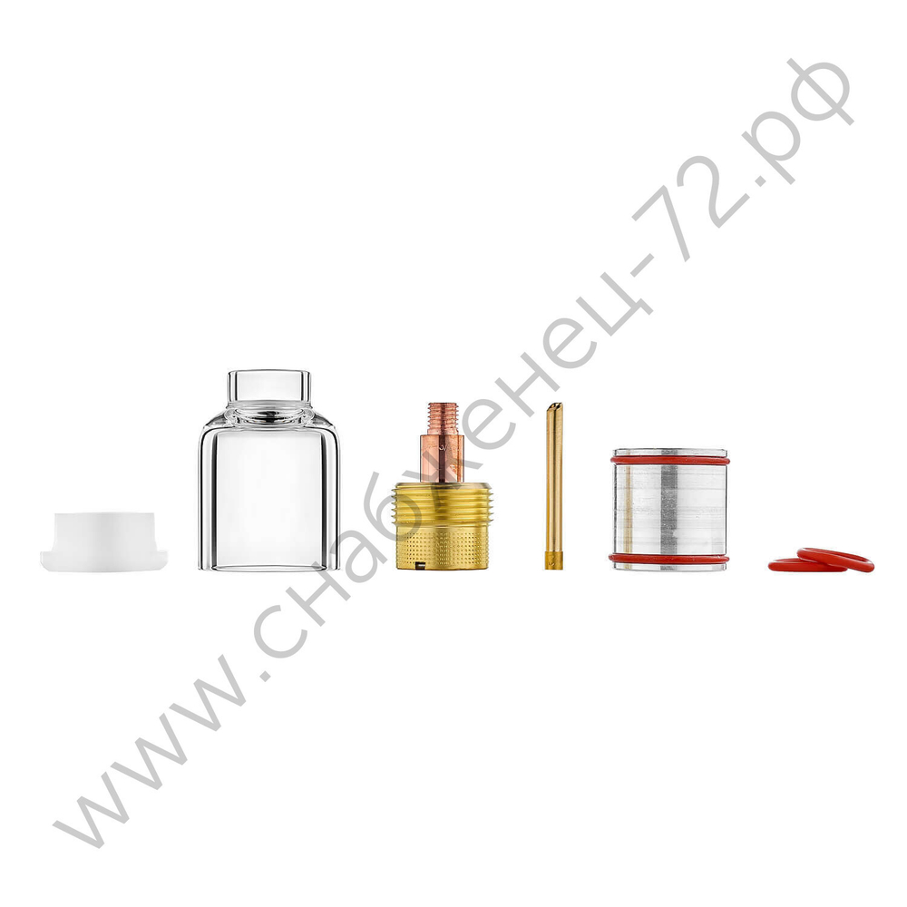 Набор CRYSTAL №4 (TIG TP 9/20/25) диаметр вольфрама 2,4 мм. CRT0904