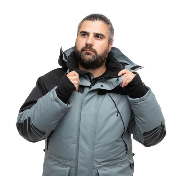 Костюм рыболовный Helios Чарыш Pro р. 52-54 / 176 серый