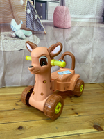 Каталка детская Олененок коричневый М3893