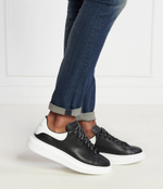 Кожаные кроссовки Alexander McQueen - черный(553680 WHGP5)