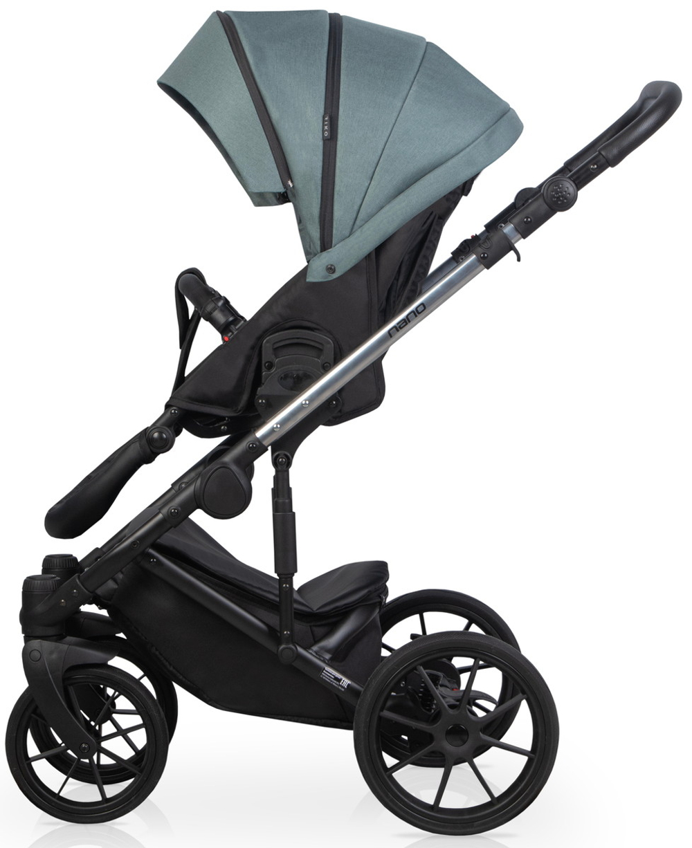 Детская коляска Riko Nano Thermo 2 в 1 14 Dark sage (темно-зеленый)