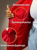 Куртка демисезонная из экокожи с капюшоном, косуха оверсайз