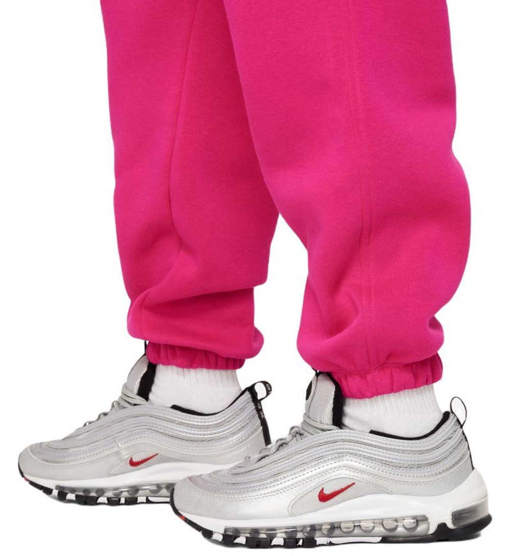 Штаны для девочки теннисные Nike Sportswear Club Fleece - fireberry/fireberry/white