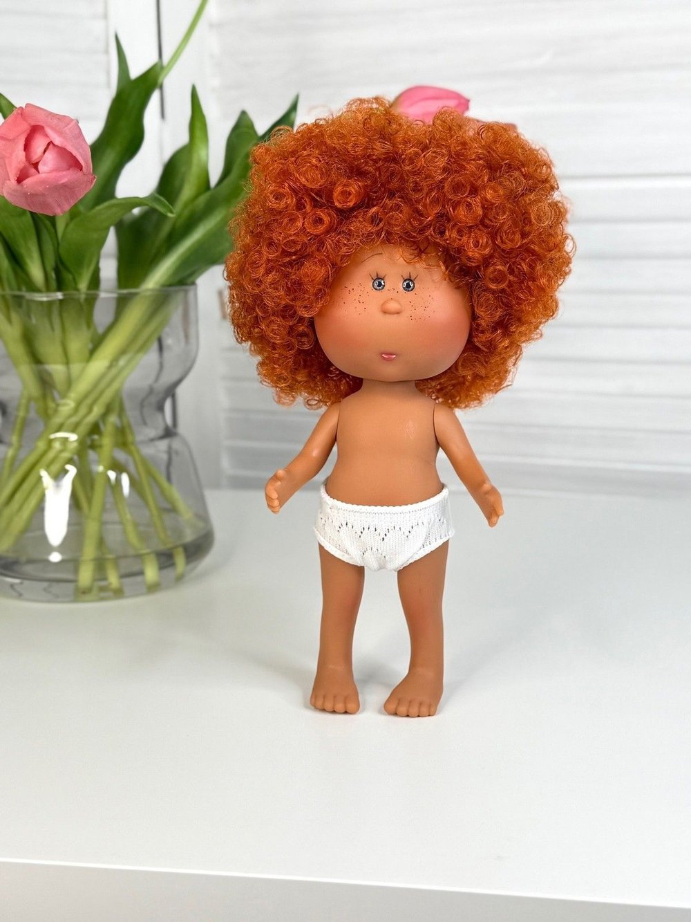 Кукла Nines виниловая 23см Little Mia Latina без одежды (3199WL6)