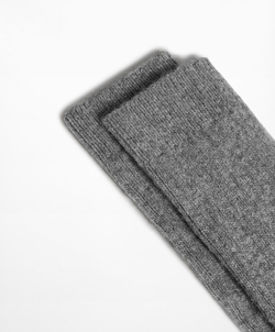 Oysho Длинные носки с добавлением кашемира, темно-серый меланж
