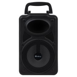 Портативная колонка Intro BRW440 bluetooth беспроводная с микрофоном акустическая черная