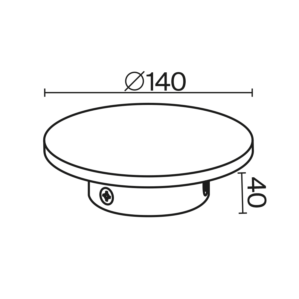 Настенный светодиодный светильник Maytoni Wald O420WL-L7GF