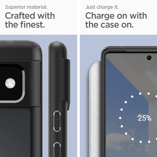 Чехол Spigen Ultra Hybrid для Google Pixel 6 (2021) - Matte Black