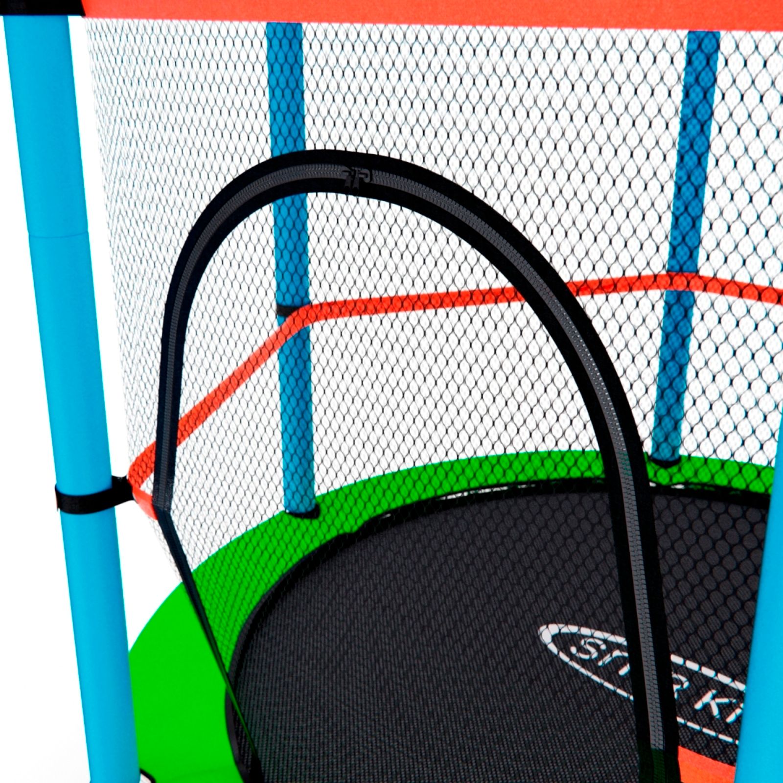 Батут детский DFC SMRKIDS 55" с сеткой, GREEN фото №5