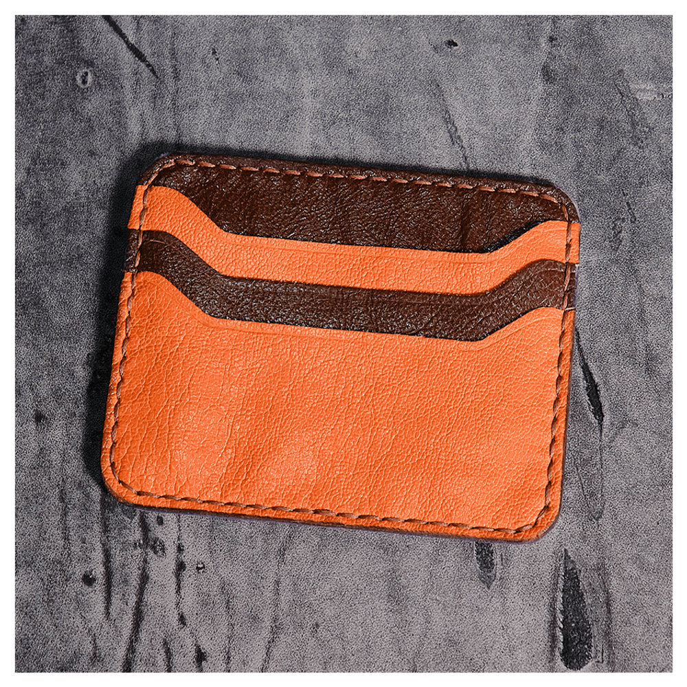 Кожаный картхолдер «Белочка»