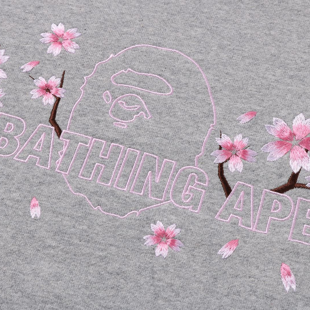 A Bathing Ape Sakura A Bathing Ape Bathing Ape Relaxed Fit Crewneck Ss23