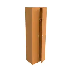 Шкаф узкий для одежды ЛФ238 600х406х2000, ольха