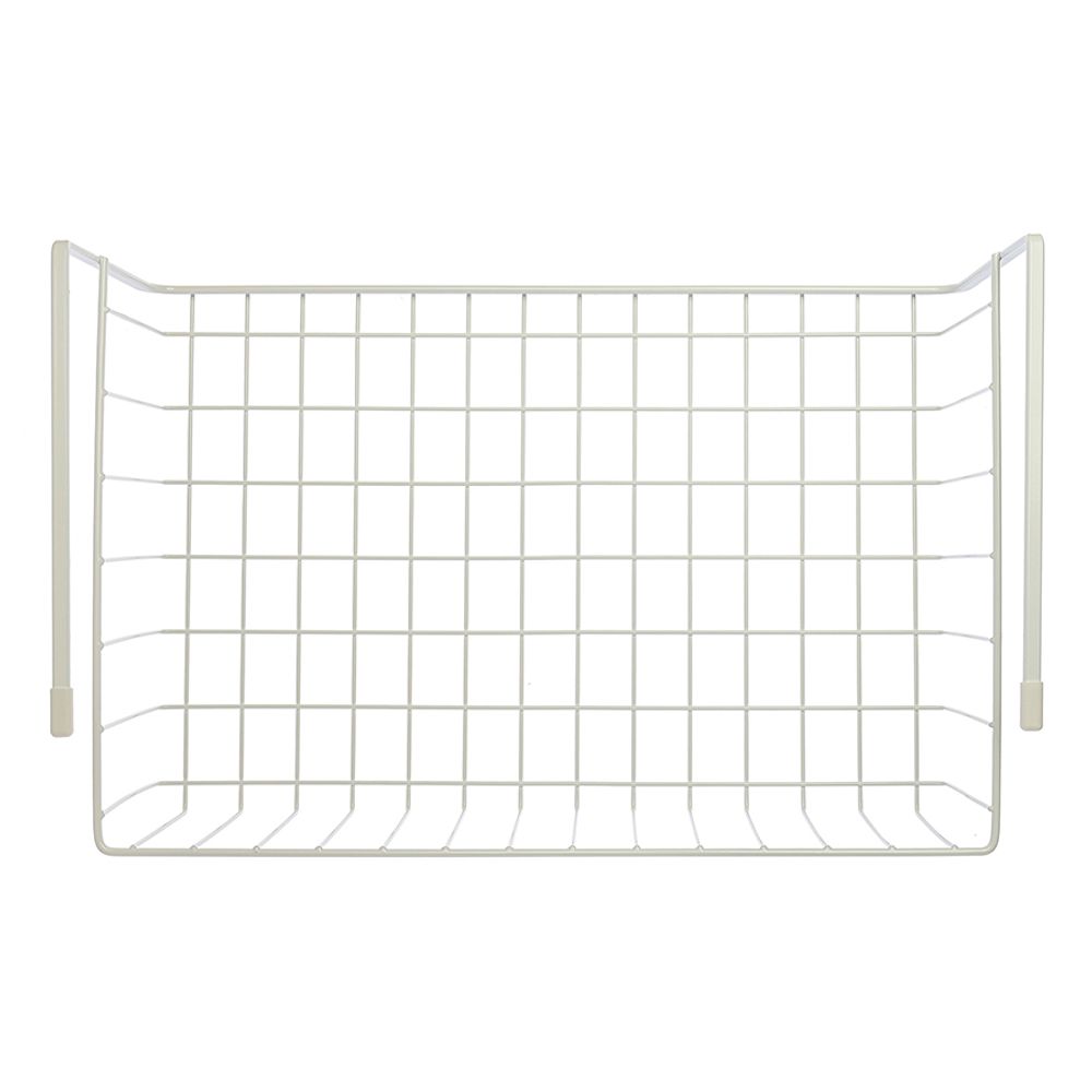 Корзина для хранения подвесная Granli, 38,8х24,5х15 см, белая